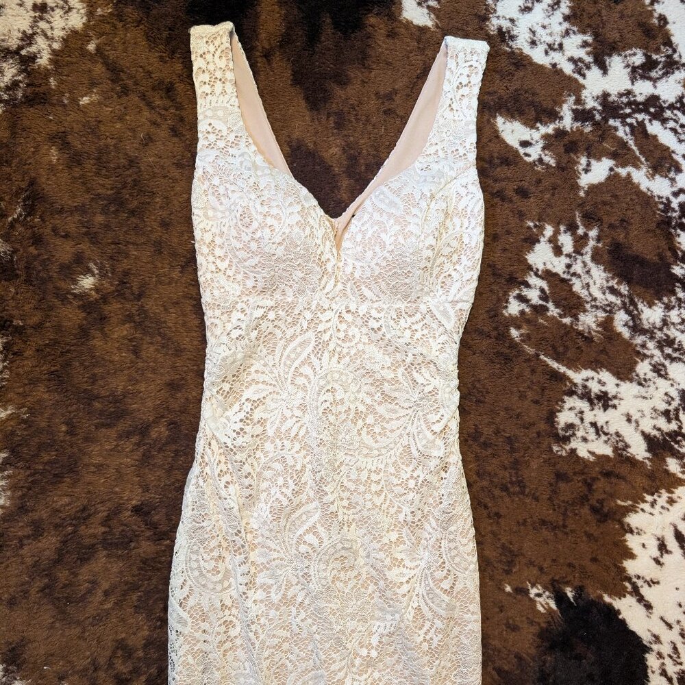 Windsor LIKE NEW Lace Mini Dress w/ Padded Bust